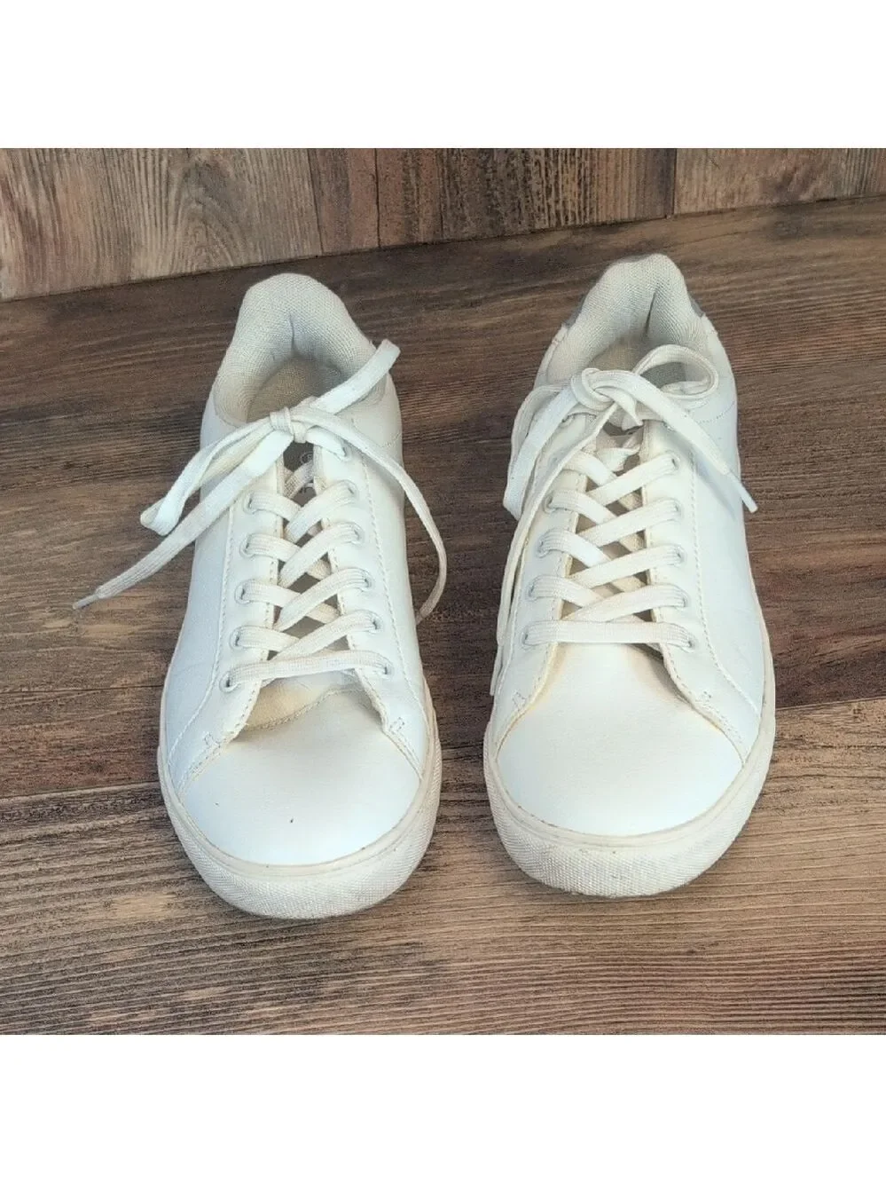 Crane Classic Sleek White Men's Sneakers 9